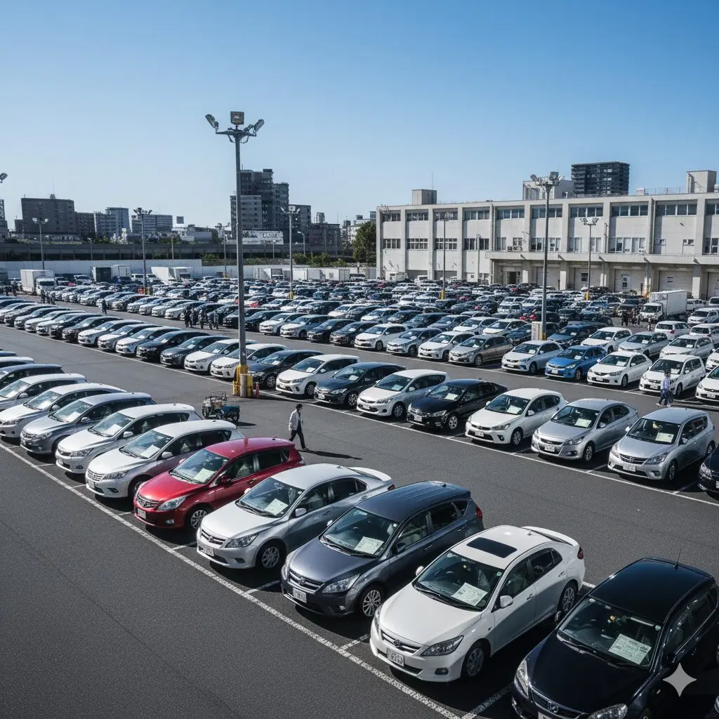 販売車展示
