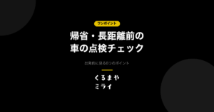 long-drive-checkup